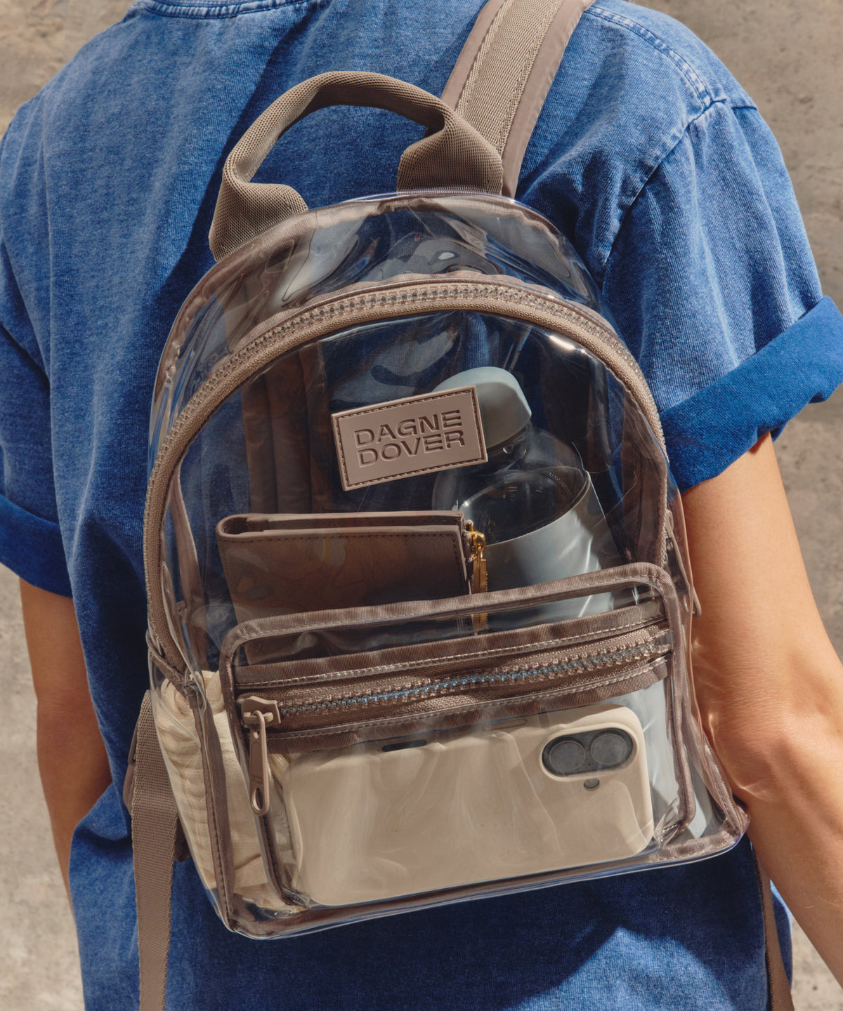 Dakota Stadium Backpack in Clear, Small