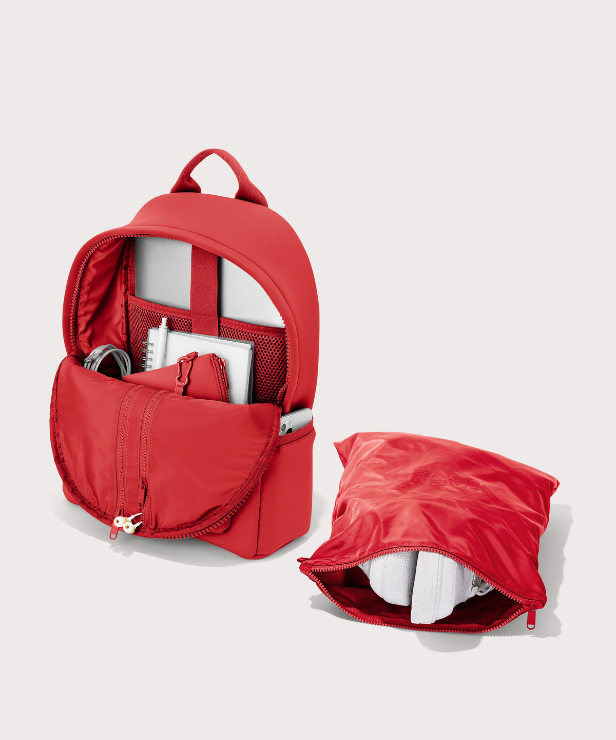 Dakota Backpack in Cherry, Medium