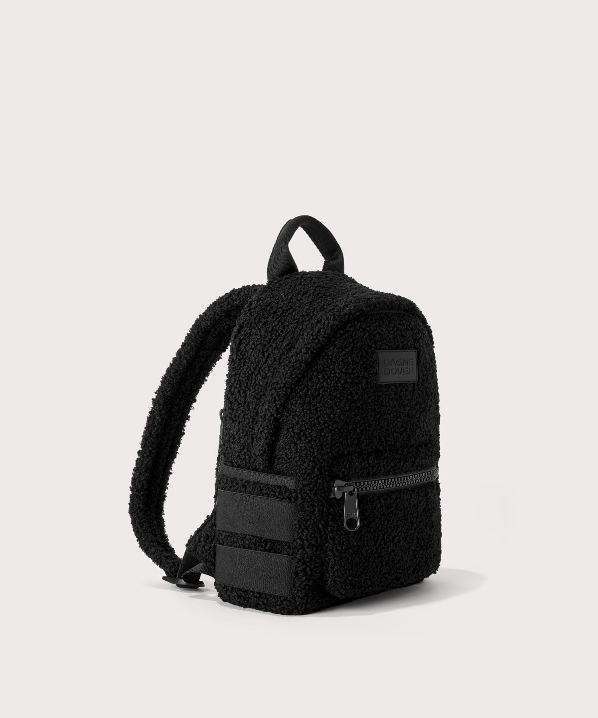 Dakota Backpack in Onyx Shearling , Small