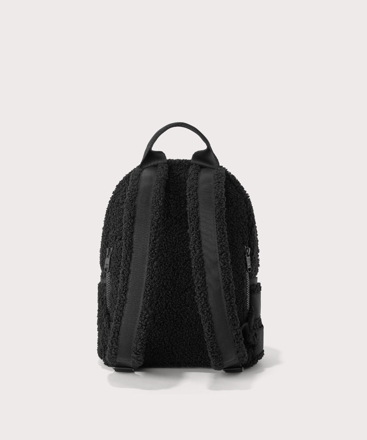 Dakota Backpack in Onyx Shearling , Small