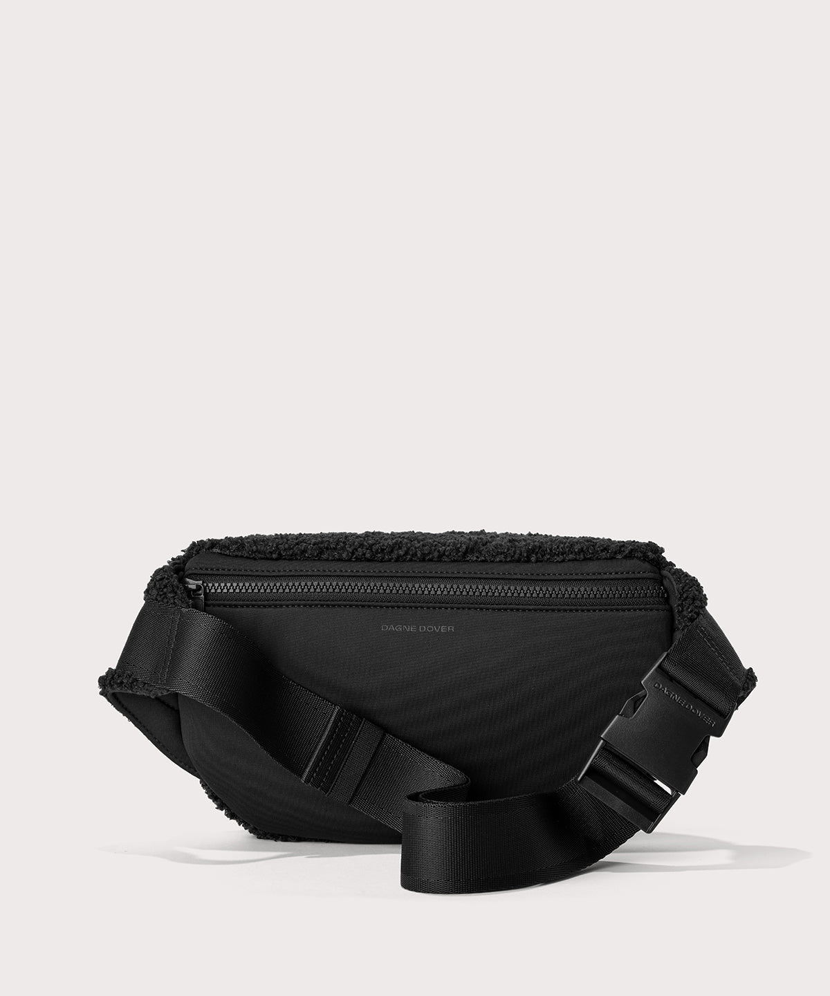 Jax Large Fanny Pack in Onyx Shearling