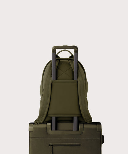 Dakota Backpack in Dark Moss, Medium