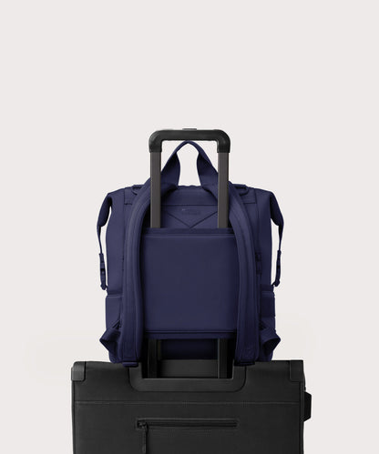 Indi Diaper Backpack in Storm, Large