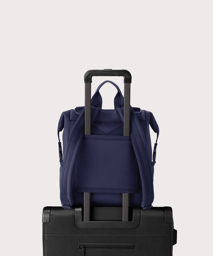 Indi Diaper Backpack in Storm, Medium