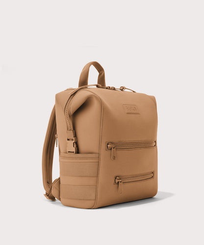 Indi Diaper Backpack in Camel, Medium