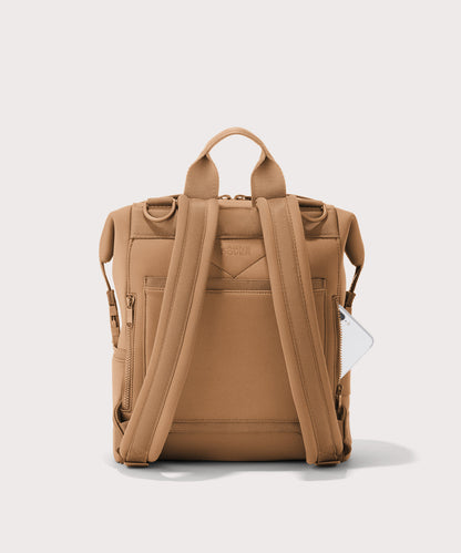 Indi Diaper Backpack in Camel, Medium