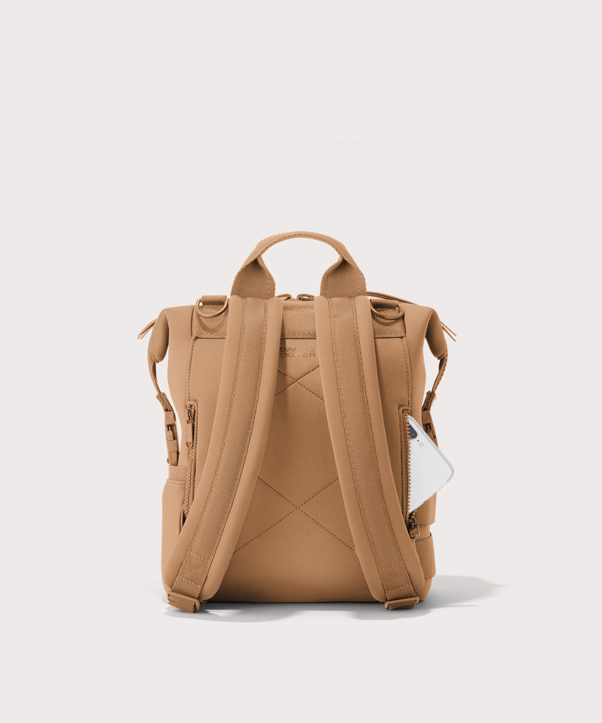 Indi Diaper Backpack in Camel, Small