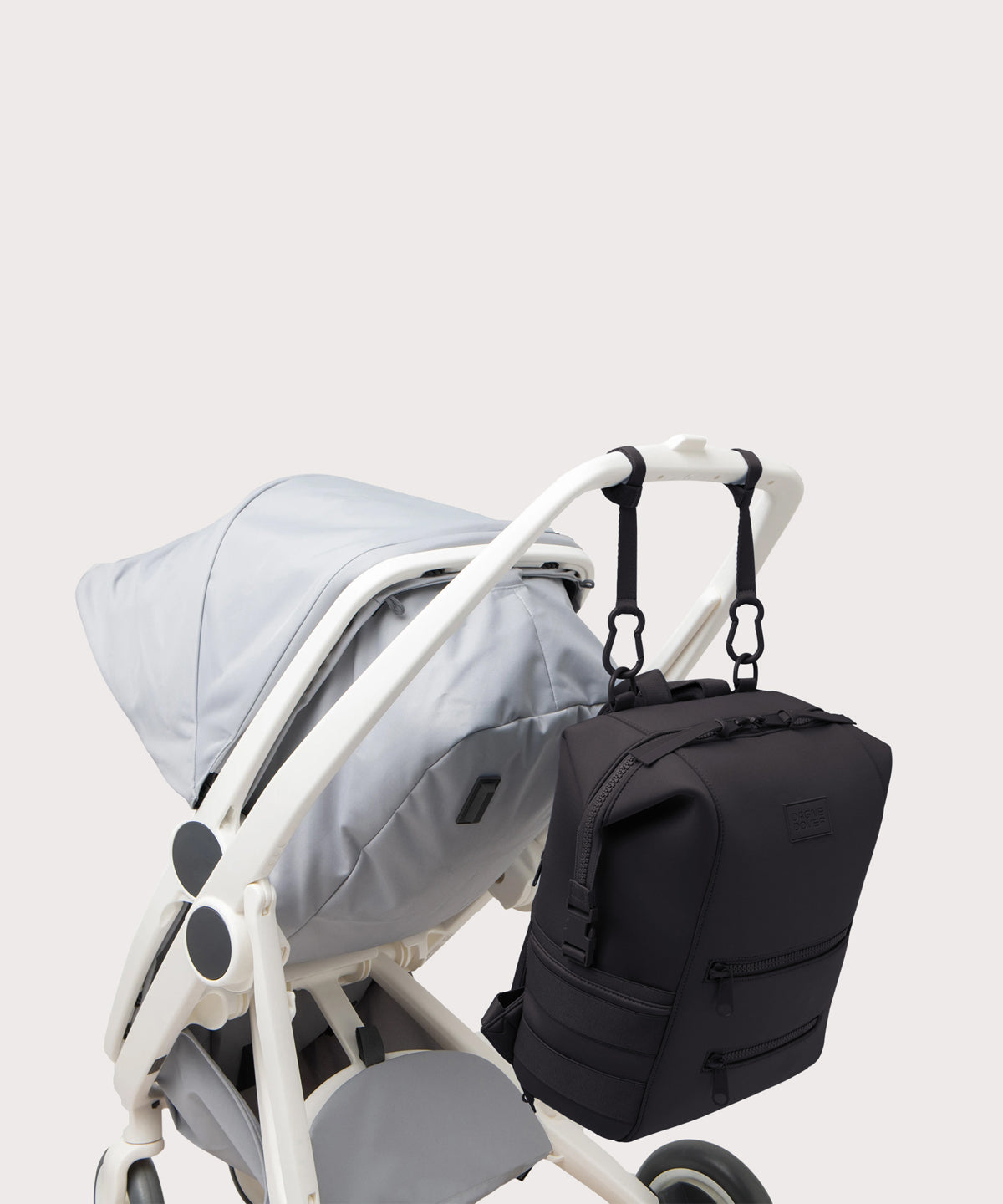 Indi Diaper Backpack in Onyx, Large