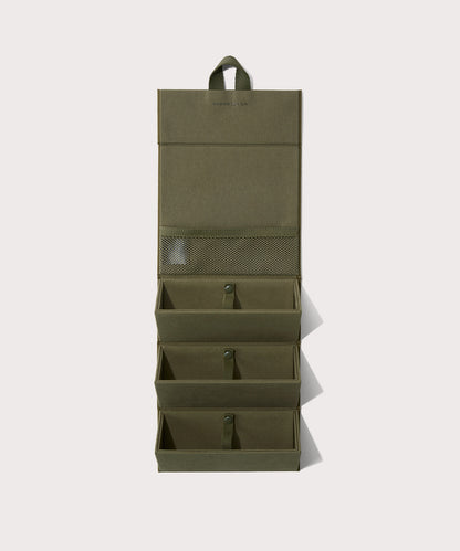 Remi Glasses Case in Dark Moss