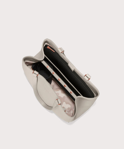 Allyn Tote in Bone, Medium