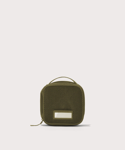 Roma Packing Cube in Dark Moss Air Mesh, Small
